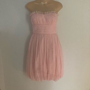 Vera wang maids ballerina tulle bubble strapless dress 2 4 6
